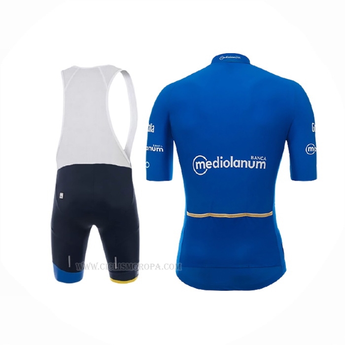 2017 Ropa Ciclismo Giro d'Italia Azul Mangas Corta y Culotte Corto